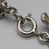 British vintage sterling silver charm bracelet 35g